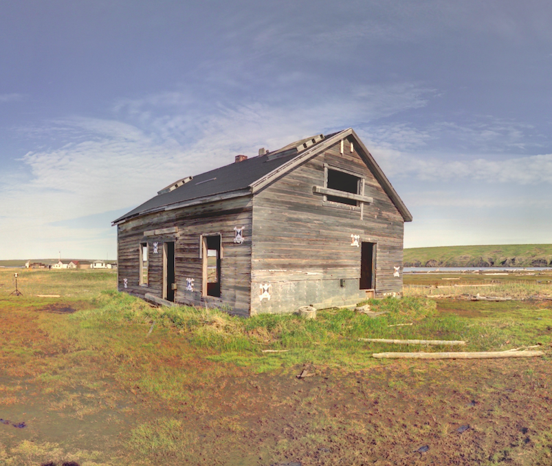 The Mission House on Herschel Island today. Photo Source: Capture2Preserv project.